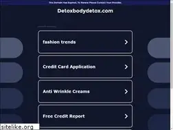 Sites similar to detoxbodydetox.com