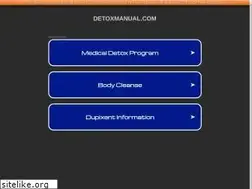 Sites similar to detoxmanual.com