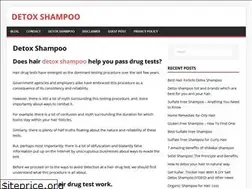 Sites similar to detoxshampoo.net