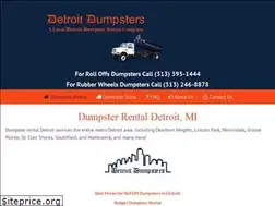 Sites similar to detroitdumpsters.com