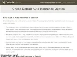 Sites similar to detroitinsure.com