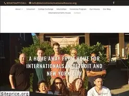 Sites similar to detroitinternationalhouse.org
