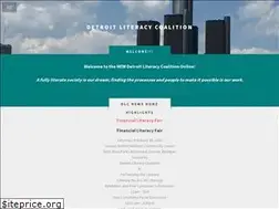Sites similar to detroitliteracy.org
