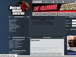 Sites similar to detroitmusicawards.com