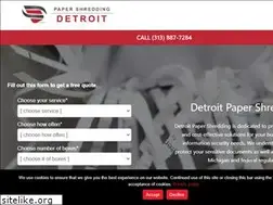 Sites similar to detroitpapershreddingservice.com