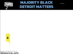 Sites similar to detroitpeoplesplatform.org