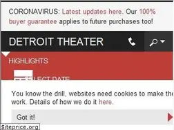 Sites similar to detroittheater.org