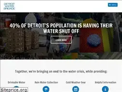 Sites similar to detroitwaterbrigade.org