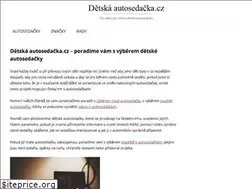 Sites similar to detska-autosedacka.cz