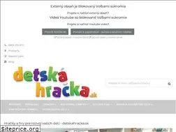 Sites similar to detskahracka.sk