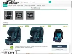Sites similar to detske-autosedacky.sk