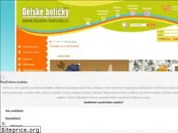Sites similar to detske-boticky.cz