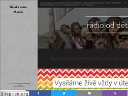 Sites similar to detske-radio-melnik.webnode.cz