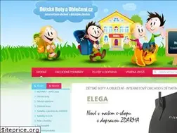 Sites similar to detskebotyaobleceni.cz