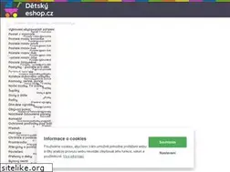 Sites similar to detsky-eshop.cz