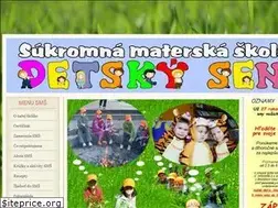 Sites similar to detsky-sen.sk