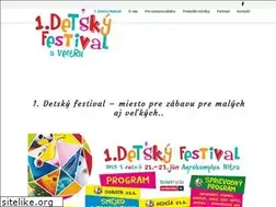 Sites similar to detskyfestival.sk