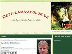 Sites similar to detti-lama-apolue.de
