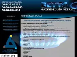 Sites similar to dettogazszerviz.xls.hu