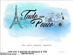 Sites similar to detudopouco.com.br