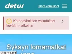 Sites similar to detur.fi