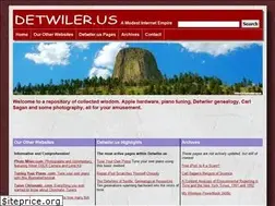 Sites similar to detwiler.us