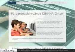 Sites similar to deu-ma.de