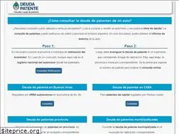 Sites similar to deudapatente.com.ar