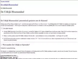Sites similar to deuitkijkbloemendaal.nl
