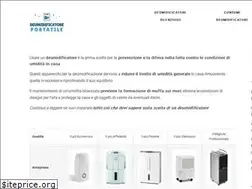 Sites similar to deumidificatoreportatile.it