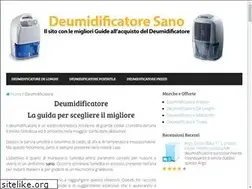 Sites similar to deumidificatoresano.it
