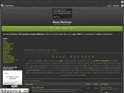 Sites similar to deusmortuus.forumotion.net