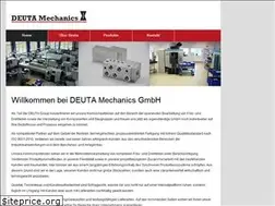 Sites similar to deuta-mechanics.de