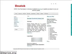 Sites similar to deutek.in