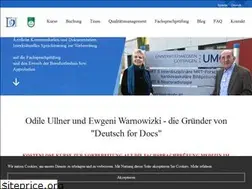 Sites similar to deutsch-for-docs.de