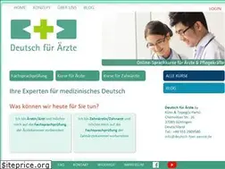 Sites similar to deutsch-fuer-aerzte.de
