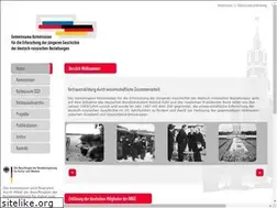 Sites similar to deutsch-russische-geschichtskommission.de