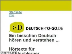 Sites similar to deutsch-to-go.de