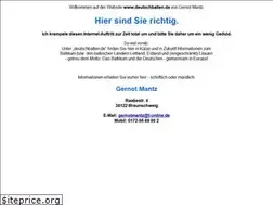 Sites similar to deutschbalten.de
