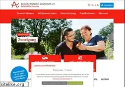 Sites similar to deutsche-alzheimer.de