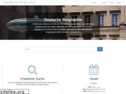 Sites similar to deutsche-biographie.de