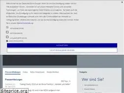 Sites similar to deutsche-boerse-cash-market.com