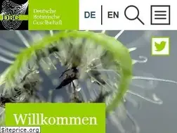 Sites similar to deutsche-botanische-gesellschaft.de