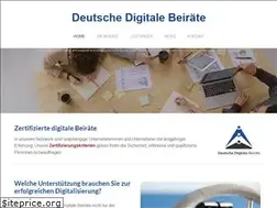 Sites similar to deutsche-digitale-beiraete.de