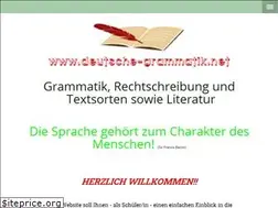 Sites similar to deutsche-grammatik.net