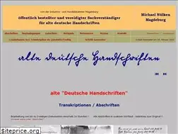 Sites similar to deutsche-handschrift.de