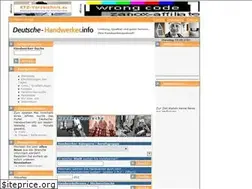 Sites similar to deutsche-handwerker.info