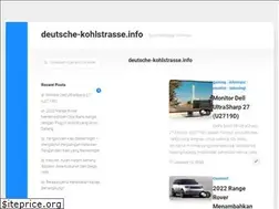 Sites similar to deutsche-kohlstrasse.info