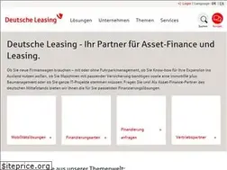 Sites similar to deutsche-leasing.de