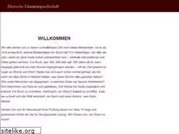 Sites similar to deutsche-literaturgesellschaft.de